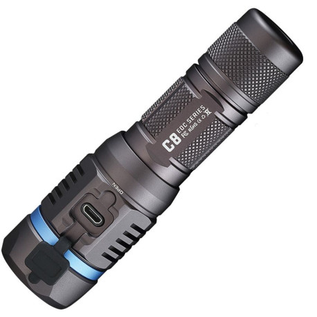Lampe Outdoor JETBeam C8 Pro 1200 Lumens Rechargeable - 1