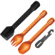Set couverts de camping Gerber ComplEAT Orange - 1