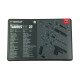 Tapis d'Entretien TekMat pour Taurus TX22 - 1