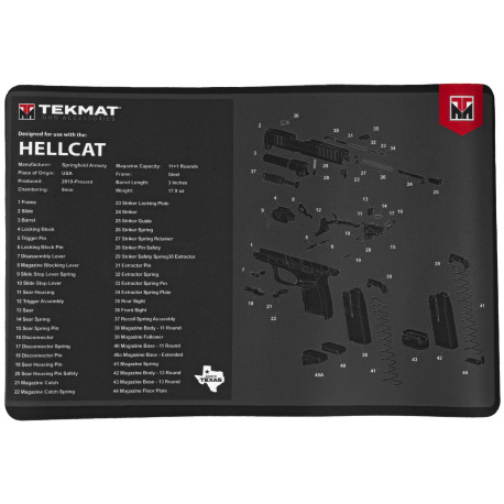 Tapis d'Entretien TekMat pour Springfield Hellcat - 1