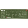 Tapis d'Entretien TekMat AR15 Vert OD - 1