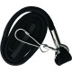 Sifflet de Survie Wind Storm Noir avec Cordon - 2