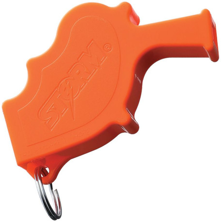 Sifflet de Survie Storm Orange avec Cordon - 1
