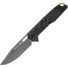 Couteau Pliant Real Avid RAV-7 Linerlock Ouverture Assistée Noir - 1