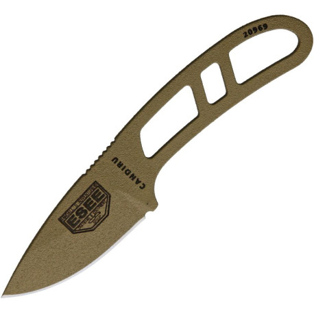 Couteau ESEE Candiru Lame Fixe Dark Earth - 1