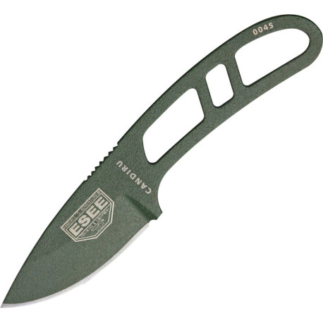 Couteau ESEE Candiru Lame Fixe Vert OD - 1