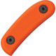 Plaquettes G10 Orange pour Couteau ESEE Candiru - 1