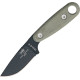 Couteau ESEE Izula II avec Kit Survie Noir - 1