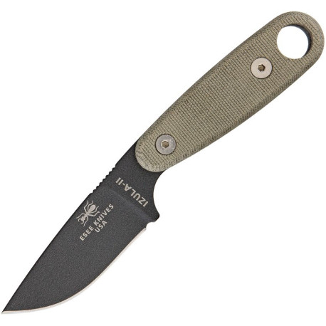 Couteau ESEE Izula II Lame Fixe Vert OD - 1