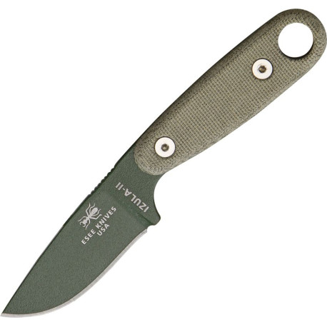 Couteau ESEE Izula II Lame Fixe Noir Oxyde - 1