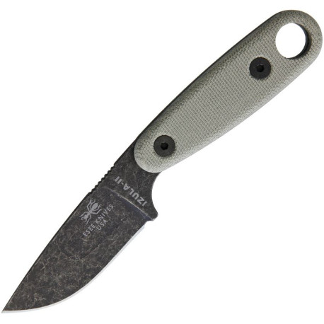 Couteau ESEE Izula Tactical avec Plaquettes G10 Noires - 1