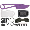 Couteau ESEE Izula avec Kit Survie Violet - 1