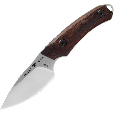 Couteau Buck 662 Alpha Scout Acier S35VN Manche Noyer Dymalux - 1