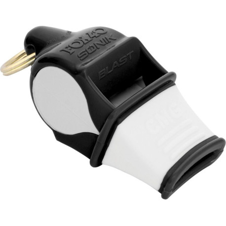 Sifflet Fox 40 Sonik Blast CMG 120 dB avec Cordon Noir et Blanc - 1