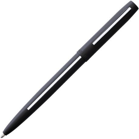 Stylo Fisher Space Pen Cap-O-Matic Noir Sauvetage Ligne Blanche - 1