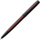 Stylo Fisher Space Pen Cap-O-Matic Noir Pompier Ligne Rouge - 1