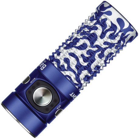 Lampe EDC Olight Baton 4 1300 Lumens Rechargeable Bleu Phantom - 1