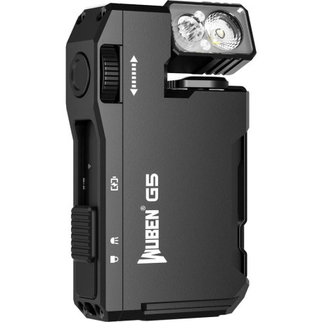 Lampe EDC Wuben G5 400 Lumens Rechargeable RGB Noire - 1