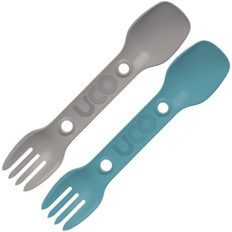 Couvert UCO Utility Spork 3-en-1 Lot de 2 Coloris Stone - 1