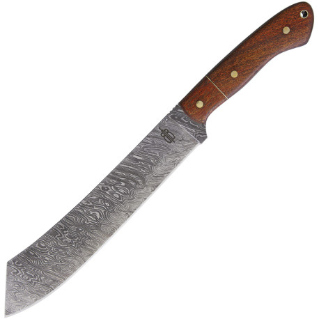 Machette BucknBear Utility Damas 256 Couches 22,9 cm Bois Rose - 1