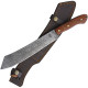 Machette BucknBear Utility Damas 256 Couches 22,9 cm Bois Rose - 3