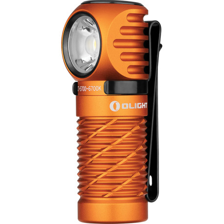 Lampe Frontale Olight Perun 2 Mini 1100 Lumens Orange USB-C Magnétique - 1