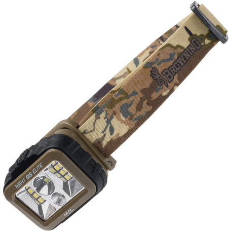 Lampe Frontale Browning Night Gig Elite 505 Lumens 3xAAA Chasse - 1