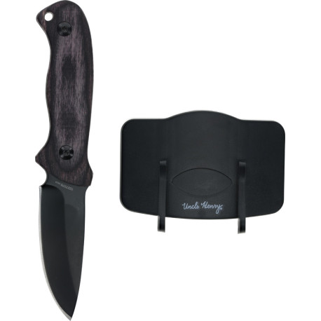 Combo Schrade Uncle Henry Couteau Fixe + Lampe Frontale Chasse - 1
