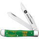 Couteau de Poche Case John Deere Trapper 2 Lames Inox Vert - 1