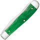 Couteau de Poche Case John Deere Trapper 2 Lames Inox Vert - 2