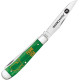 Couteau de Poche Case John Deere Trapper 2 Lames Inox Vert - 4