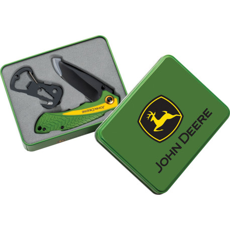 Set Case John Deere TecX Couteau et Multi-Outils Vert Jaune - 1