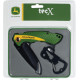 Set Case John Deere TecX Couteau et Multi-Outils Vert Jaune - 2