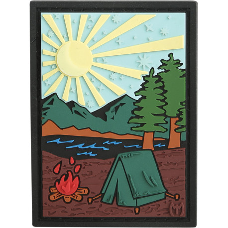 Patch Tactique Maxpedition Outdoor Camping Tente Feu Couleur - 1