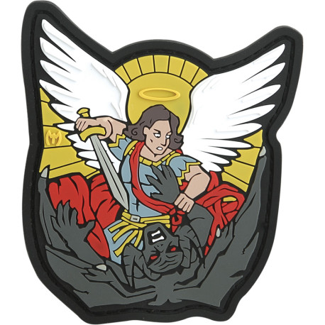 Patch Tactique Maxpedition Saint Michel Archange Patron Guerriers Couleur - 1