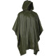 Poncho de Pluie Mil-Tec Vinyle PVC Imperméable Vert OD Léger - 1