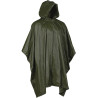 Poncho de Pluie Mil-Tec Vinyle PVC Imperméable Vert OD Léger - 1