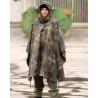 Poncho de Pluie Tactique Mil-Tec Ripstop Polyester PVC Camo Flecktarn - 1