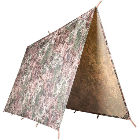 Bâche Tarp Tactique Mil-Tec WASP I Z2 Camouflage 3x3m Polyester Ripstop Abri - 1