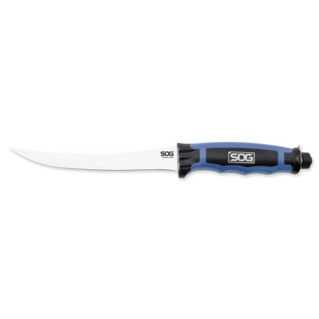 Couteau SOG BladeLight lame 15.2cm Lisse Satin manche FRN (Nylon renforcé) - BLT31K - 1