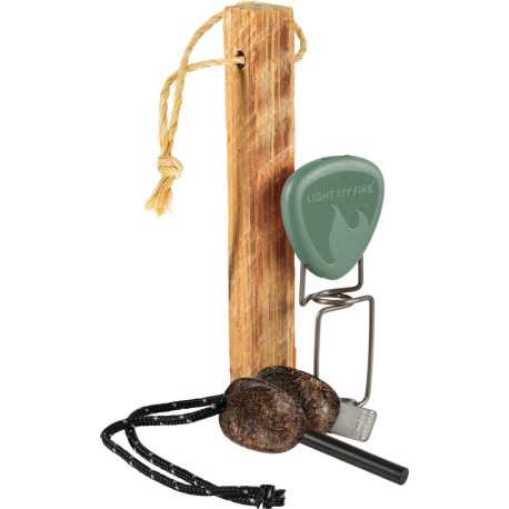 Kit Allume-Feu Light My Fire Fire Lighting Kit FireSteel + Tinder Vert Brun - 1