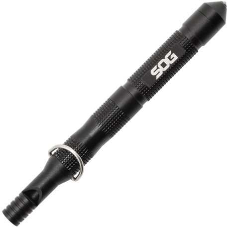 Multi-Outil Bushcraft SOG FlashFlint Allume-Feu Ferrocérium Paracorde LED Survie - 1