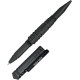 Stylo Tactique Euro Security Products KBT-02 Aluminium Aircraft Kubaton Autodéfense Noir - 1