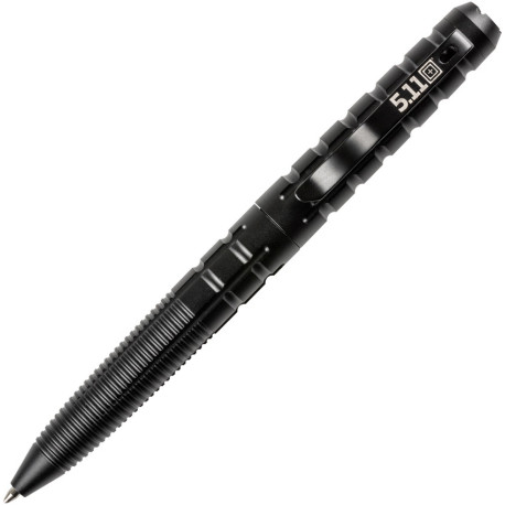 Stylo Tactique 5.11 Tactical Kubaton Aluminium Aircraft Bolt Action Brise-Vitre Noir - 1