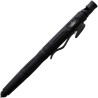 Stylo Tactique UZI TACPEN10 Aluminium Aircraft Bolt Action Embout Brise-Vitre Noir