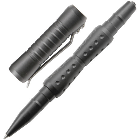 Stylo Tactique UZI TACPEN19 Aluminium Aircraft Bolt Action Brise-Vitre Gun Metal - 1