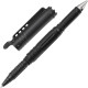 Stylo Tactique UZI TACPEN20 Aluminium Crown Bezel Brise-Vitre Autodéfense ADN Noir - 1