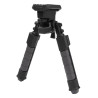 Bipied de Tir Allen Helix Polymer Low Profile Fixation stud sling swivel avec inclinaison 15-23 cm - 1
