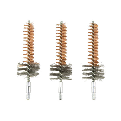 Pack 3 Brosses Mèches Nettoyage Canon Birchwood Casey 7.62 / 308 AR-10 / .308 / 7.62 NATO Calibre - 1
