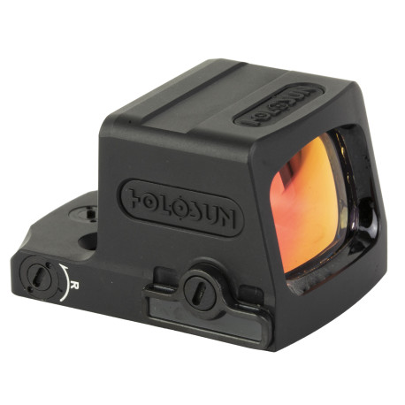 Viseur Holosun EPS Émetteur Fermé Pistolet Point Rouge 6 MOA Solar Aluminium Noir - 1